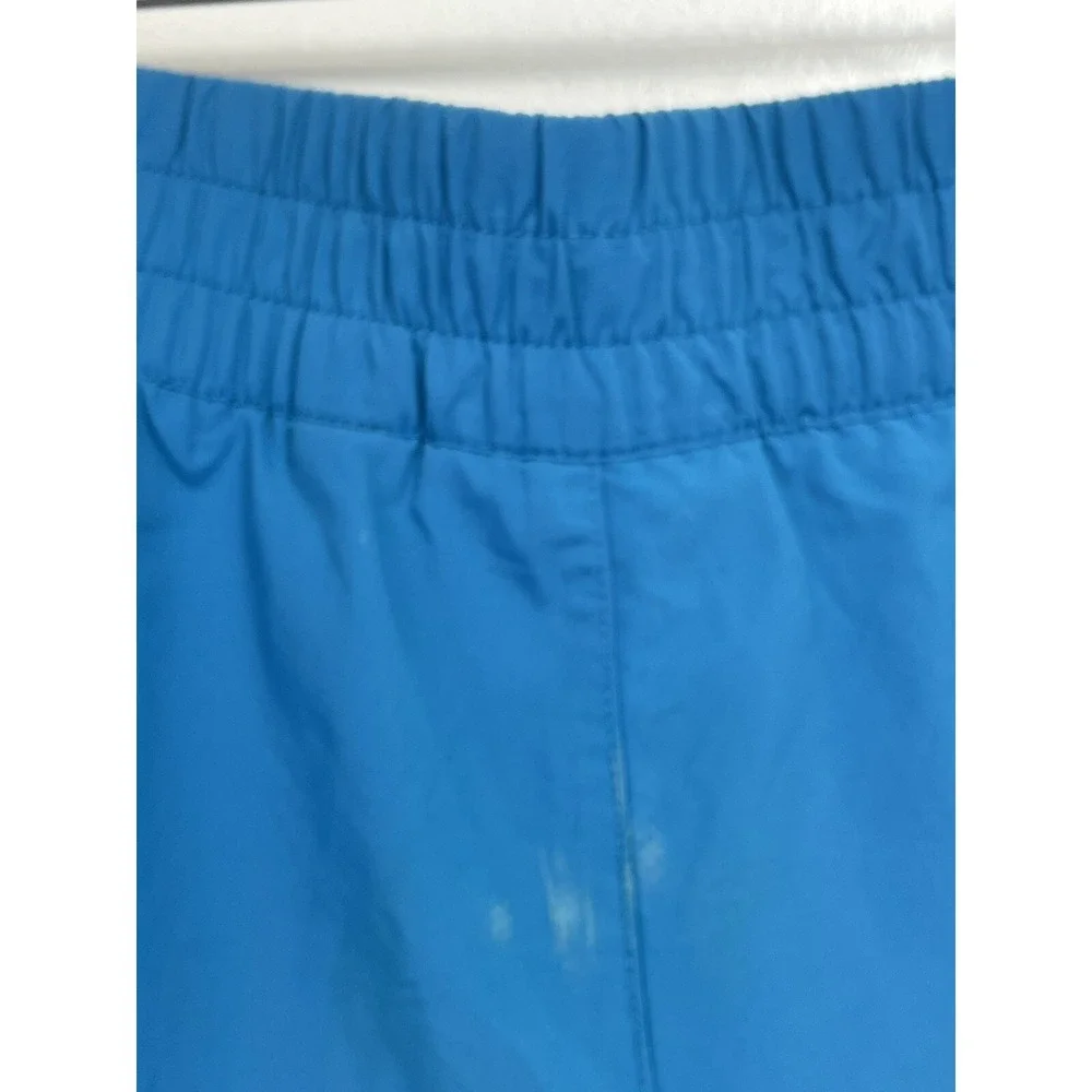 Lacoste Drawcord Elastic Waist Blue Mens Sz Small Blue Bathing Suit (J37)‎ EUC